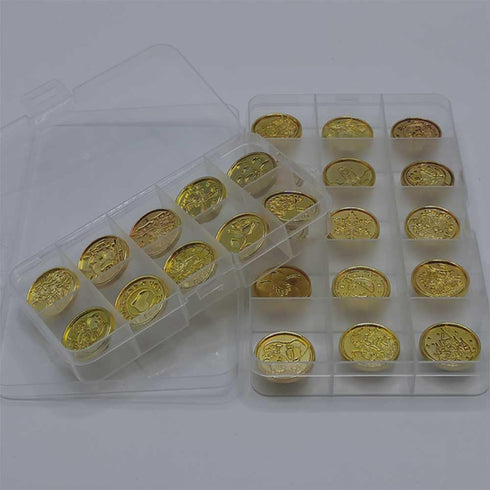15pcs Boxed Wax Seal Stamp, Random Pattern, Removable Round Seal Stamp Head, for Gift Wrapping, Envelope Sealing, Party Invitation, Scrapbooking, ...