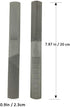 4 Way Wood Rasp Set of 2 - Premium High Carbon Steel Hand File and Round Rasp, Half Round Flat & Needle Files, Metal File Set for Sharping Wood an...