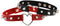 2pcs Vintage Collar Gothic Rivet Leather Spiked Heart Necklace Neckband Choker...