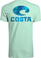 Costa Del Mar Men's Mossy Oak Coastal Short Sleeve Crewneck...