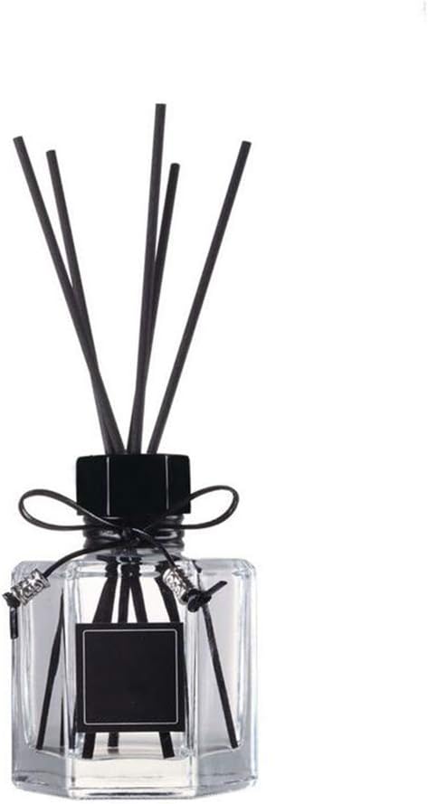 1Pcs 150ml 5 fl oz Empty Refillable Clear Glass Diffuser Bottle Aromatherapy Diffuser Jar Container Fragrance Accessories Use for DIY Replacement ...