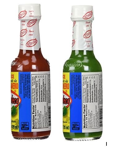 El Yucateco Habanero Sauce Green & Red Twin Pack 4 oz...
