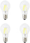 A19 4W Dimmable LED Edison Bulbs A60 E26/E27 Base LED Filament Bulbs for Bathroom Kitchen Living Room,4 Watts(40W Equivalent),Daylight White 6500K...