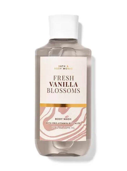 Bath & Body Works Signature Collection Shower Gel For Women10 fl oz (Fresh Vanilla Blossoms)...