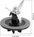 Blender Cutting Assembly, Blender Blade Replacement Parts with Gasket Compatible for Cuisinart Blenders CBT-500, SB5600, CB600,BFP-10CH…by XOOBIU...