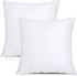 MIULEE Set of 2 Throw Pillow Inserts Premium Pillow Stuffer Square Form for Decorative Cushion Bed Couch Sofa 18x18 Inch...
