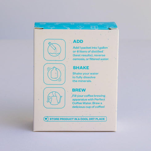 Perfect Coffee Water™ Minerals for creating the best water to brew coffee, Optimize your coffee Brewing, Brew better, not bitter, coffee. (10, 1 G...