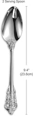 KEAWELL 2-Piece Gorgeous Large Serving Spoon, 18/10 Stainless Steel, Fine Large Serving Spoon, Sturdy Tablespoon, Dishwasher Safe, 9.4" (Silver)...