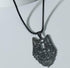 Wolf Head Pendant Necklace Stainless Steel Hollow Style Animal Pendant Silver/Black Cool Chain for Men and Teens Boy Punk Jewelry...