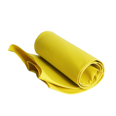 100mm ID Yellow Heat Shrink Tubing Shrinkable Tube 1M(3.3Ft) 1pcs...