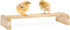 PETSFIT Chick Roosting Bar Prevent Rotation Design, Solid Wooden Thicken Rooster Perch for Coop and Brooder for Birds, Baby Chicks...