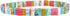 KELITCH Stretch Bracelets Colorful Stackable Tila Bead Bracelets Women Friendship Bracelets Bohemian Jewelry...