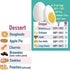 Air Fryer Accessories Cooking Times Cheat Sheet Kitchen Conversion Chart Fridge Magnet Guide Big Text 9”x10” Kitchen Gift Recipe Cookbook 90 Foods...