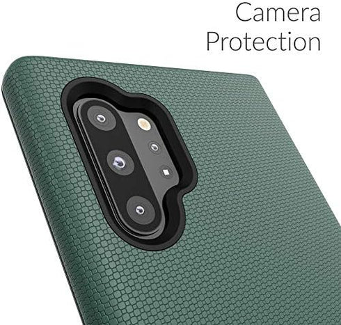 Crave Note 10+ Case, Dual Guard Protection Series Case for Samsung Galaxy Note 10 Plus - Forest Green...