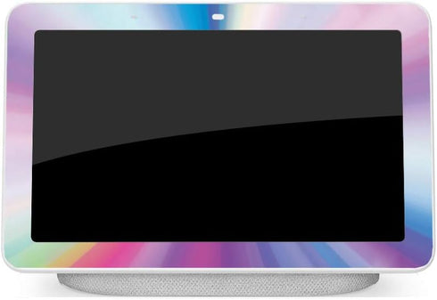MightySkins Skin Compatible With Google Home Hub - Rainbow Zoom | Protective, Durable, and Unique Vinyl Decal wrap cover | Easy To Apply, Remove, ...