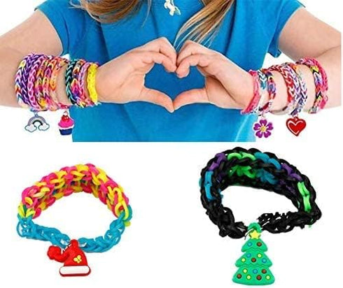 Rubber Loom Band Charm, Silicone Bracelet Charms,Loom Rubber Bands Charms,Bracelet Pendant, 105pcs...