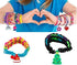Rubber Loom Band Charm, Silicone Bracelet Charms,Loom Rubber Bands Charms,Bracelet Pendant, 105pcs...