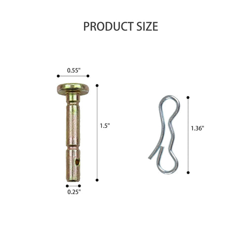 20 PCS Shear Pins,Cotters Pins for Snowblower,Replace 738-04124A 714-04040 Cotter Pins Fit for MTD Snowblower,fits MTD Craftsman Cub Cadet Troy Bi...