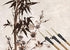 Chinese Calligraphy Brush, Writing Drawing Watercolor Ink Brushes Hubi Painting?Kanji Sumi?Wolf Bamboo Brushes Set for Professional Beginner (Whit...