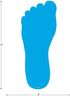 Spot On Floor Markers: Footprints - 7" (TCR77536)...