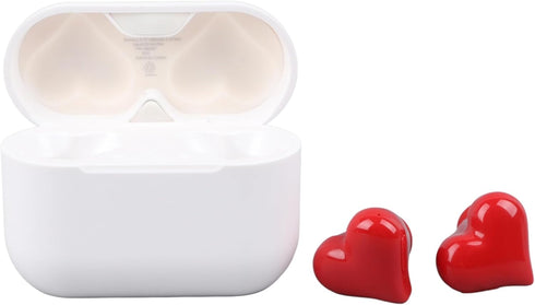 Jectse Wireless Earbuds, Heart Shaped Bluetooth Headphones Noise Canceling Stereo in Ear Light Weight Earphones Cordless Earphone for Sports......