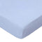SheetWorld Fitted 100% Cotton Flannel Portable Mini Crib Sheet 24 x 38, Flannel FS4 - Blue, Made in USA...