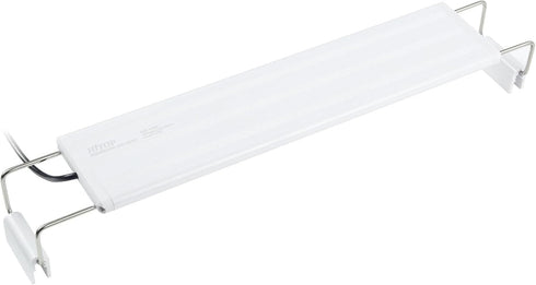 HITOP Full Spectrum LED Aquarium Light – 12” 16” 24” 32” Classic Fish Tank Light with RGB LEDs, with Timer and Stable Extendable Brackets (12-20in...