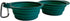 Collapsible 2 in 1 Dog Travel Bowls, Travel Dog Bowls for Camping, Hiking Dog Park, Easy to Store, BPA Free, Two in one Bowl, Double Bowl, Water a...