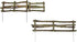 Treasure Gurus Miniature Wooden Fence Mini iFairy Gnome Garden Dollhouse Landscape Decor Accessory...