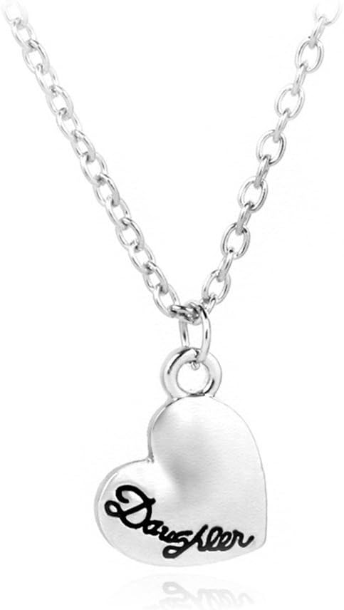 ShiQiao Spl Gift for Daughter Mom Matching Heart Pendant Jewelry Mother Daughter Necklace Mothers Day Gifts for Mom Birthday Gifts...