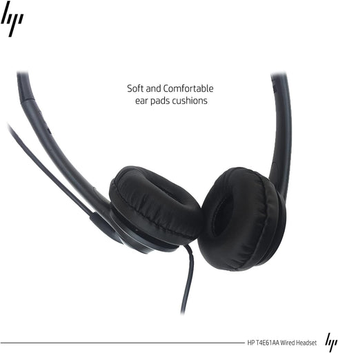 HP Wired Mic Headset w/Microphone for PC (3.5mm Stereo Connector)...