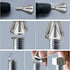 Deburring External Chamfering Tool, Chamfer Tool Deburring External Drill High Speed Stainless Steel Burr Removal Bit Quickly Repairs Damaged Meta...