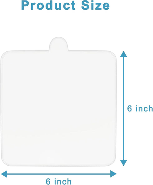 30 Pcs Flea Trap Refill Glue Boards for Terro T230 T231 Indoor Flea Light Traps, 6" Replacement Sticky Pads Fits Square Flea Bed Bug Traps for Ins...