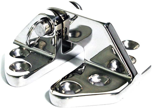Ship RV accessories Yacht hardware Marine Hatch Hinge Heavy Duty Long Reach 316 Marine Grade Stainless Steel Hinge with Removable Pin 2.75" x 2.6"...