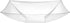 Lillian Tablesettings Serving Bowl, 128-Ounce, Clear...