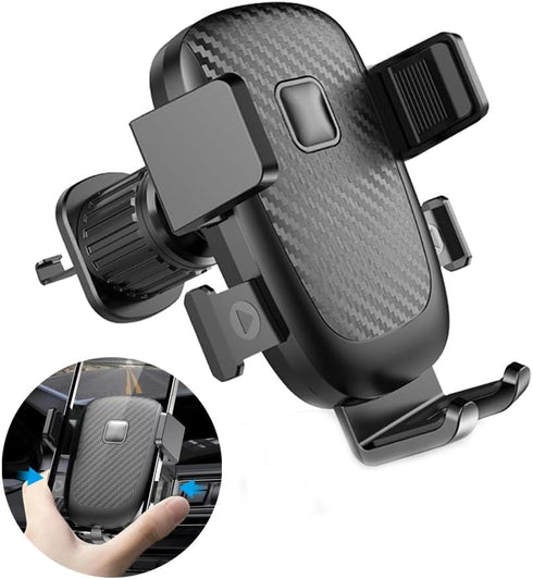 Car Mount Phone Holder Clamp Type Mounts Cell Phone Holder Screw Hook Navigation Clamp Car Phone Holder Mount Fit All Smartphones...