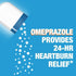 Zegerid OTC 24-Hour Heartburn Relief, The Only Proton Pump Inhibitor with Omeprazole 20mg + Sodium Bicarbonate, Treats Frequent Heartburn, 14ct Ca...