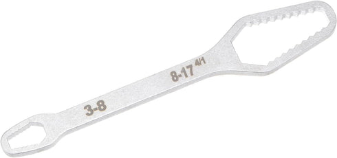 Double-Ended Torx Wrench 1/8"-11/16"(3-17mm) Multifunctional Universal Self-Tightening Wrench Tool 0.2" Thick Torx Spanner Key Set for Home Outdoo...