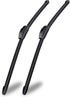 OEM Quality 26" + 18" Universal J/U Hook Front Windshield Wiper Blades, Quiet All-Season Automotive Replacement Blades, Durable Stable Front Winds...