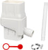 Rain Barrel Diverter Kit, Downspout Diverter for Diverting Water, Rainwater Collection System Fit for 2'' x 3'' Standard Gutter - White...