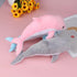 3 Pieces, Dolphin Filled Animal Plush Pillow, Super Soft Doll, Ocean Animal Plush Toy for Boys and Girls as a Sleeping mat Gift, (Blue, Pink, Gray...