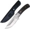 DOOM BLADE 8.27" Fixed Blade Hunting Knife with Sheath,Survival Knife,Bowie Knives,440C Stainless Steel Blade with Wood handle,Multifunction,Full ...
