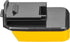 1x Adapter for DeWalt 20v MAX XR DCB205 Li-Ion Battery Only Fits Porter Cable 18v (NOT 20v) Tools-Only One-Way 20v XR Battery to P-C 18v Tool Conv...