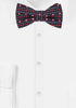 Jacob Alexander Men's Happy Valentine's Day Hearts and Love Arrows Adjustable Self-Tie Bow Tie - Black White Red...