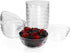 SZUAH 3.5 Inch Small Glass Bowls 12 Pack Prep Bowls Serving Bowls 4.5 OZ Microwavable Stackable Clear Glass Bowl for Kitchen, Dessert, Dips, Nut a...