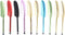 Hemobllo 10 Pcs Feather Stylus Pens - Touch Screen Capacitive Stylus Colorful Feather Stylus Capacitive Stylus Pen Universal Stylus for Capacitive...