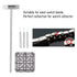 Watch Link Removal Tool Kit, Professional Disassemble Small Hammer Detachment Watch Clock Removal Tool Suit Watch Strap Link Holder Hammer Punch P...