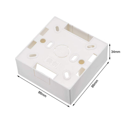uxcell 5pcs Wall Switch Box Electrical Outlet Mounting Cassette Single Gang...