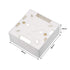 uxcell 5pcs Wall Switch Box Electrical Outlet Mounting Cassette Single Gang...