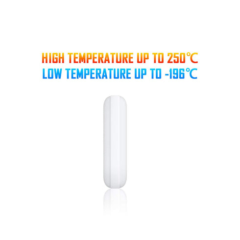 5 Pcs 30mm(1.18 inch) PTFE Magnetic Stirrer Mixer Stir Bar,White Color,Laboratory Bar,Stir Plate Bar,Stir Bars…...